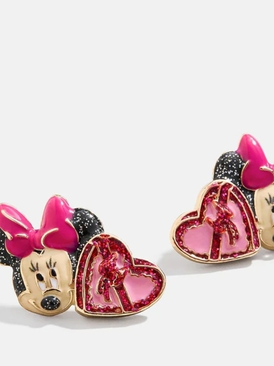BaubleBar Jewelry - NWT Disney x Baublebar Minnie Mouse Valentine's Day Earrings